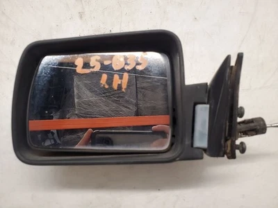 Espejo retrovisor lateral izquierdo Jeep Cherokee montado en marco de puerta manual, 1984-1994, negro Foto 1 de 4