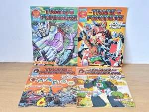 Marvel UK Transformers Comics Bundle 152,153,154 & 156 1988 - Picture 1 of 17