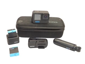 GoPro Hero 10 Black w/ EXTRAS-USED/WORKS (READ DESC) - Picture 1 of 20
