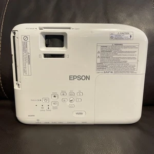 Epson VS250 LCD Projector H839A- Untested - Afbeelding 1 van 7