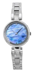 Citizen Eco-Drive Blue Mother of Pear Dial Casual Women's LadiesWatch EM0801-85N - Picture 1 of 3