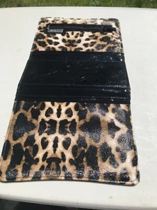 Miche Tess Petite Shell Mini Purse Hard Cover Leopard Print with Liner - Picture 1 of 3