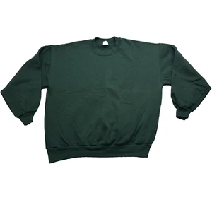 Vintage JERZEES Blank Plain Solid 1980s Mens Sweatshirt 2XL XXL USA - Picture 1 of 7