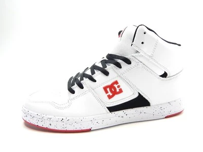 DC CURE HI TOP WHITE RED MEN SHOES - Image 1 of 4