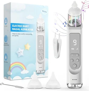Nasal Aspirator for Baby, Baby Nose Sucker, Electric Nose Suction for Toddler wi - Picture 1 of 6