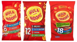 Hula Hoops Variety Multipack Crisps Pack of 6/12/18 - Picture 1 of 8