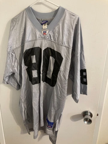 Los Angeles Oakland Raiders Reebok grey gray NFL  jersey  Jerry Rice  adult XL Cover