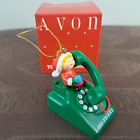 New ListingVintage Avon Christmas Ornament Someone Special Friend Elf Rotary Phone