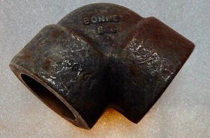 3/4" 3000# Socket-Weld 90° Codo A105 Instalación de tubería de acero forjado Bonney NOS 292Y - Imagen 1 de 5