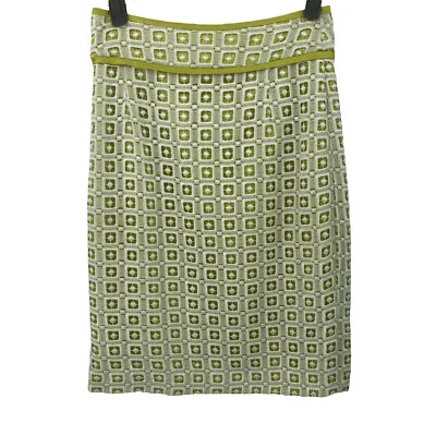 钩针编织覆盖铅笔裙女式 0 码浅绿色内衣 Antonio Melani — 第 1/4 张图片