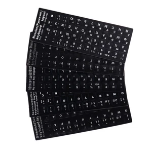 18x6.5cm Hebrew Russian Portuguese Spanish Sweden Keyboard Layout Stick_i; - Bild 1 von 13