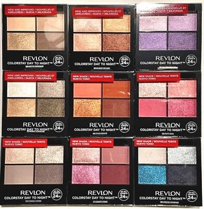 REVLON COLORSTAY 24 HR EYESHADOW QUAD BNWOB SEALED (U CHOOSE) **SEE DISCOUNT** - Picture 1 of 12