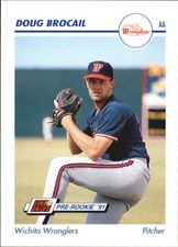 1991 Line Drive AA #602 Doug Brocail