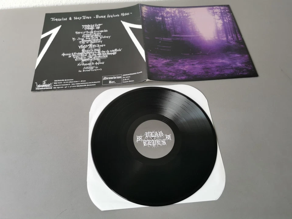 TORGEIST / VLAD TEPES original Vinyl LP Black Legions Metal (2004 Drakkar Rec.) - Image 1 of 2