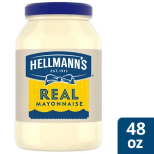 Mayonesa real Hellmann's Real Mayo, 48 oz - Imagen 1 de 12