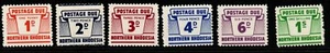 NORTHERN RHODESIA SGD5/10 1963 POSTAGE DUE SET MNH - Picture 1 of 1