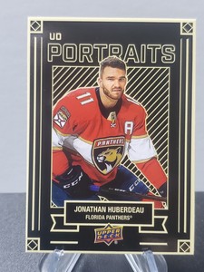 2022-23 UPPER DECK UD PORTRAITS #P11 JONATHAN HUBERDEAU FLORIDA PANTHERS