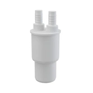 Geräteanschluss doppel Tülle Schlauch Nippel Rohr Waschmaschine Spülmaschine - Bild 1 von 2