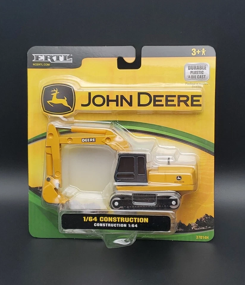 John Deere Excavator ERTL Die-Cast Model 1 50 Scale 37014