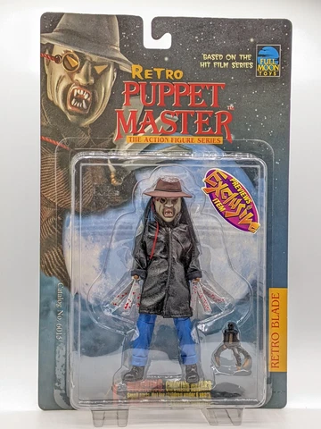 Puppet Master Retro Blade (1999) - Full Moon Toy figure NIP Previews Exclusive Cover