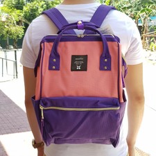 Anello Classic Backpack - Violet & Peach