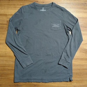 Ivory Ella Long Sleeve T Shirt Size Large Gray Graphic Print Lighten Footprint - Picture 1 of 11