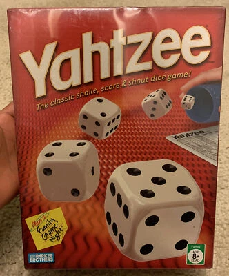 Yahtzee Game Dice Family Classic Game 2005 Parker Brothers ~ New Sealed - Image 1 of 4