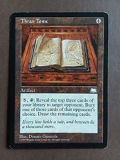 Thran Tome LP RESERVED LIST Weatherlight MTG Magic The Gathering #1