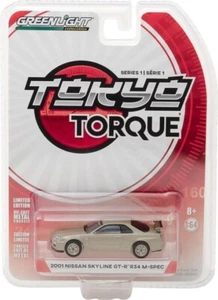 Greenlight Tokyo Drehmoment 2002 Nissan Skyline GT-R R34 Serie 1 1/64 (8A) - Bild 1 von 1