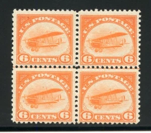 UNITED STATES SCOTT #C1 BLOCK MINT NEVER HINGED - Picture 1 of 2