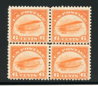 UNITED STATES SCOTT #C1 BLOCK MINT NEVER HINGED - Image 1 of 2