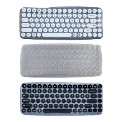 Keyboard Cover for Bluetooth-compatible Wireless Keyboard Silicone Keyboard - Image 1 of 4