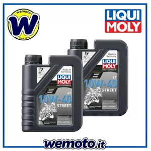 Olio Liqui Moly Street 10W40 Semisintetico per Moto e Scooter 4 Tempi - 2 litri - Foto 1 di 1