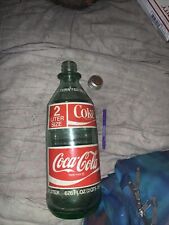 2 liter coke coca-cola vintage bottle glass