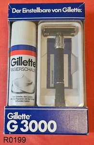 Gillette G3000 Set Super Regolabile 1979 Germania - Foto 1 di 1