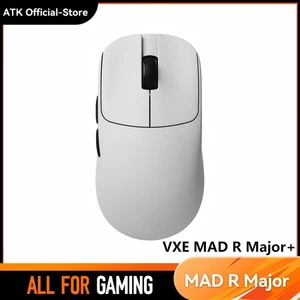 VXE MAD R Major+ Ultra-Light Wireless Gaming Mouse – 36K DPI, Dual 8K, PAW3950 - Picture 1 of 11
