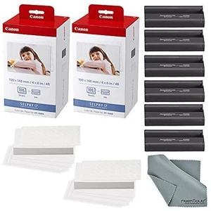 Canon KP-108IN Color Ink Paper Set 4x6 for Canon Selphy CP1300 CP1200 CP1500 Lot - Picture 1 of 17