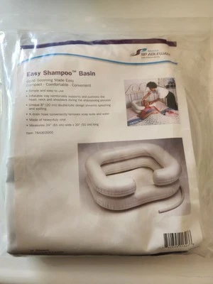 NEW Easy Inflatable 24" x 20" Shampoo Bed Basin Free Shpn - Image 1 of 4