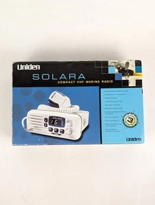 Uniden Solara Compact VHF Radio morskie Białe NOWE - Zdjęcie 1 z 6