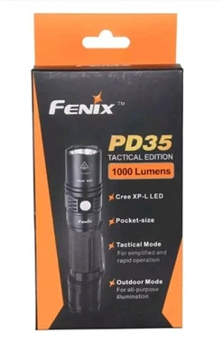 Fenix PD35 TAC Tactical Edition LED Flashlight, 6942870303178 - Image 1 of 2
