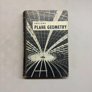 College Flugzeug Geometrie von Edwin M. Hemmerling 1958 Hardcover mit Schutzumschlag - Bild 1 von 1