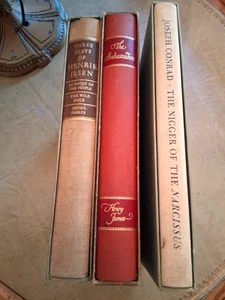 Vintage Lot THREE Heritage Press Books W/Sleeves THE AMBASSADORS - PLAYS IBSEN + - Picture 1 of 11