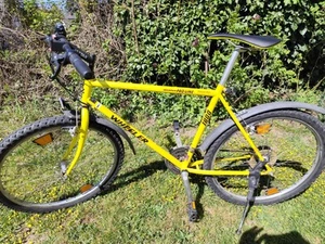 Mountainbike Fahrrad Wheeler gelb 26 Zoll RH 52 cm Shimano Komponenten - Bild 1 von 2