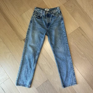 Reformation Cynthia High Rise Straight Denim Blue Jeans Women’s 28x28 - Picture 1 of 6
