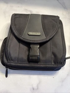 ALS Industries Nintendo DS Black Nylon Travel Carrying Case 5 Pockets - Picture 1 of 10