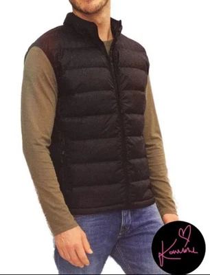 Crane Performance Mens Water Repellent Down Vest Black Size XL As New - Image 1 of 4