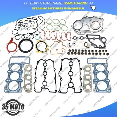 Juego de juntas de cubierta de válvula de culata de motor para AUDI S5 S4 Q7 3.0 TFSI Foto 1 de 4