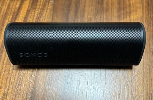 Sonos Roam 2 Black Portable Wireless Bluetooth Wi-Fi Speaker IPX7 10h Battery - Picture 1 of 4