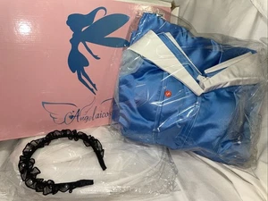 Angelaicos Alice in Wonderland Blue Cosplay Anime Dress Small Halloween NEW - Picture 1 of 14