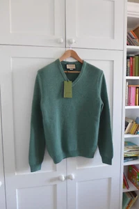 Suéter de lana cuello en V Gucci GG, se adapta a pequeño/mediano - nuevo con etiquetas, precio de venta sugerido por el fabricante 750 £ - Imagen 1 de 14